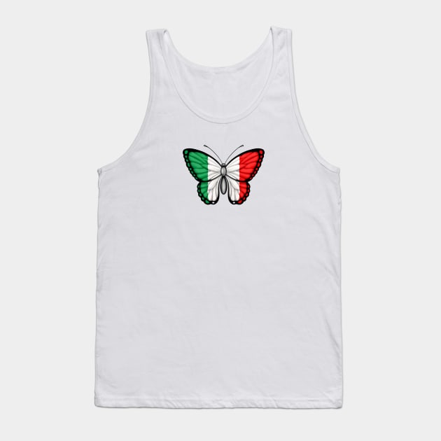 Italian Flag Butterfly Tank Top by jeffbartels